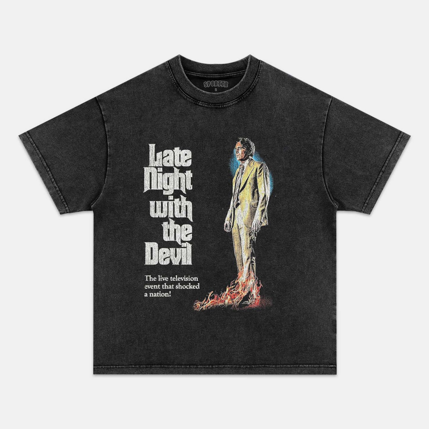 LATE NIGHT WITH THE DEVIL VINTAGE T-SHIRT