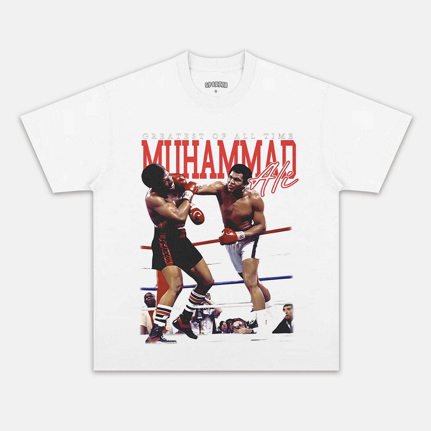 MUHAMMAD ALI GOAT GRAPHIC TEE