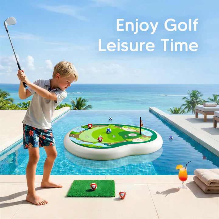 🏌️‍♂️Floating Pool Golf Game Set - Fun Water Golf Toy for Kids & Family