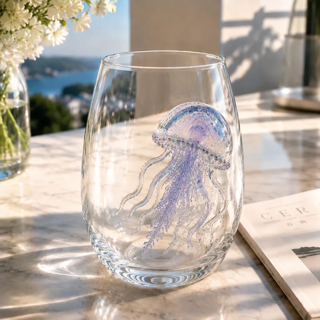 🌊 3D Ocean Animal Artisan Glassware Collection for Fresher Sips, Coastal Elegance & Elevated Home Bar Vibes