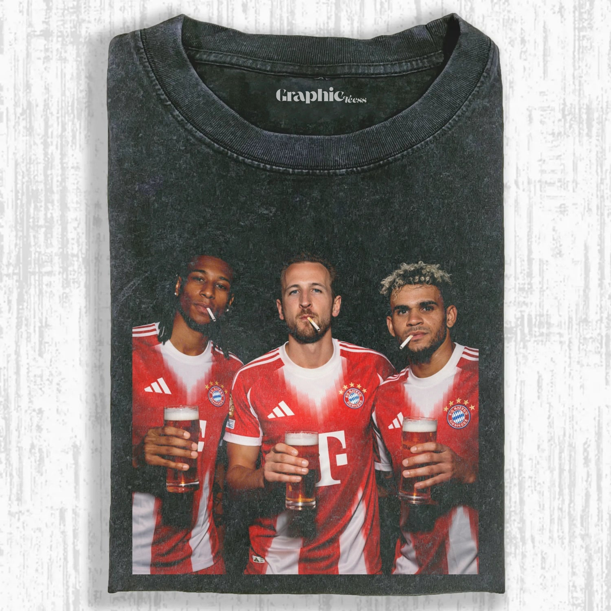 Michael Olise & Harry Kane & Luis Díaz Tee