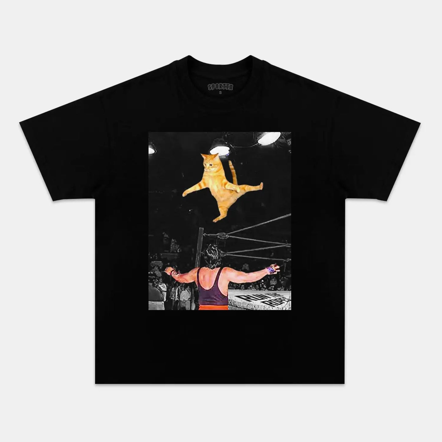 CAT BOXING TEE