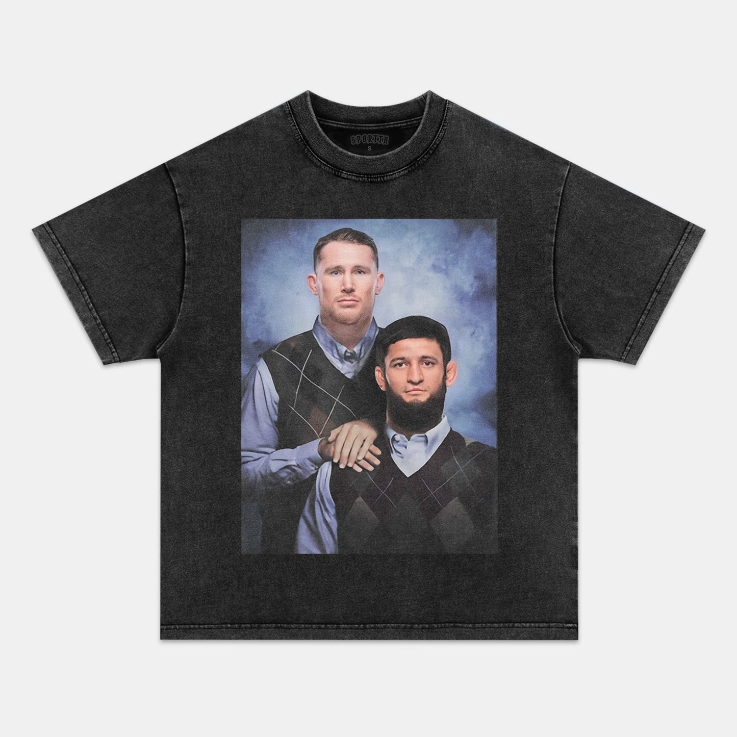 FUNNY DARREN TILL & KHAMZAT CHIMAEV TEE 5.14