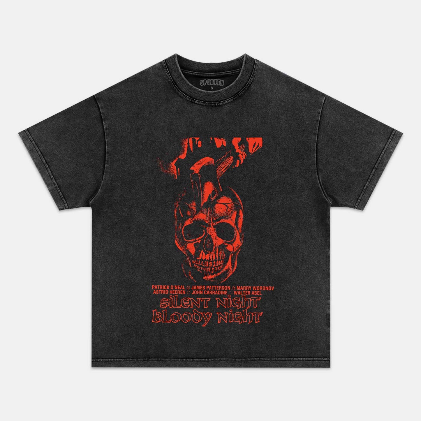 SILENT NIGHT BLOODY NIGHT PROMO  T-SHIRT