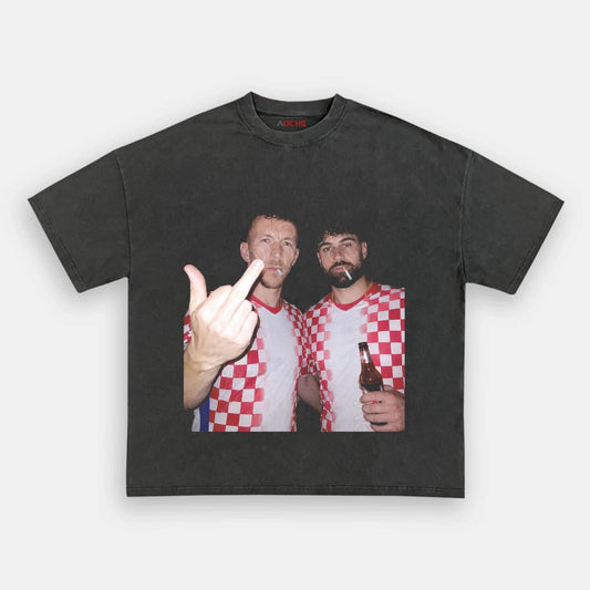 Croatia Football Style Tee